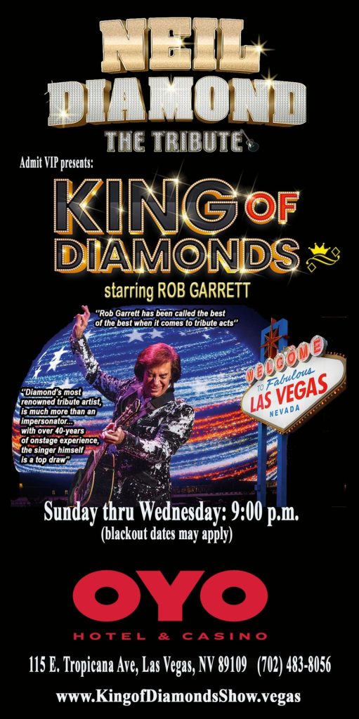 Neil Diamond the Tribute Show with Rob Garrett